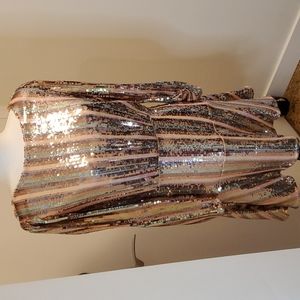 Kyla Sequin Dress by Rixo London